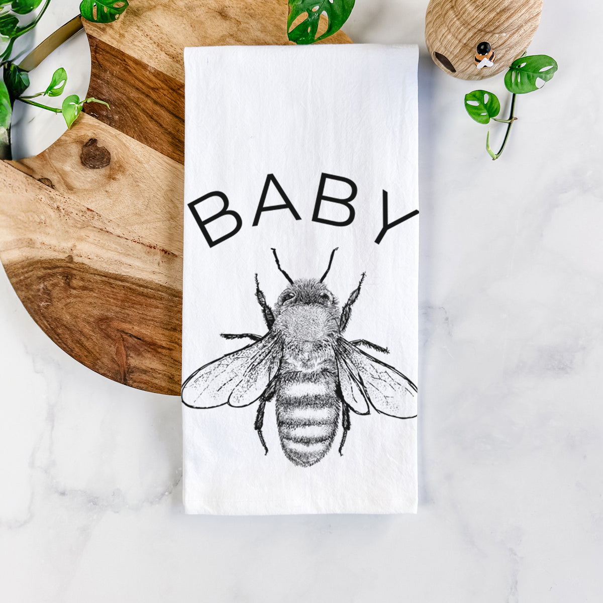 Baby Bee Tea Towel