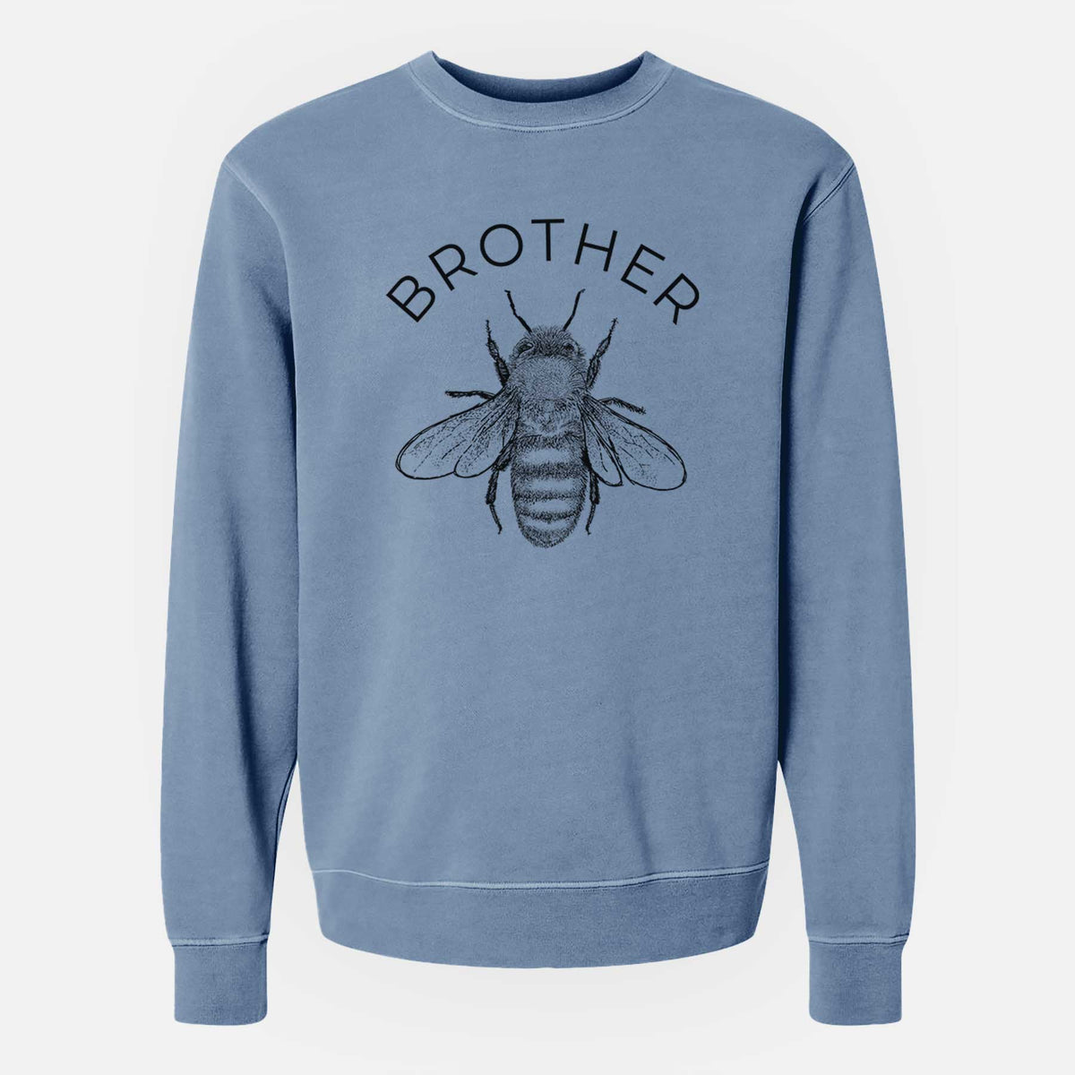 Brother Bee - Unisex Pigment Dyed Crew Sweatshirt