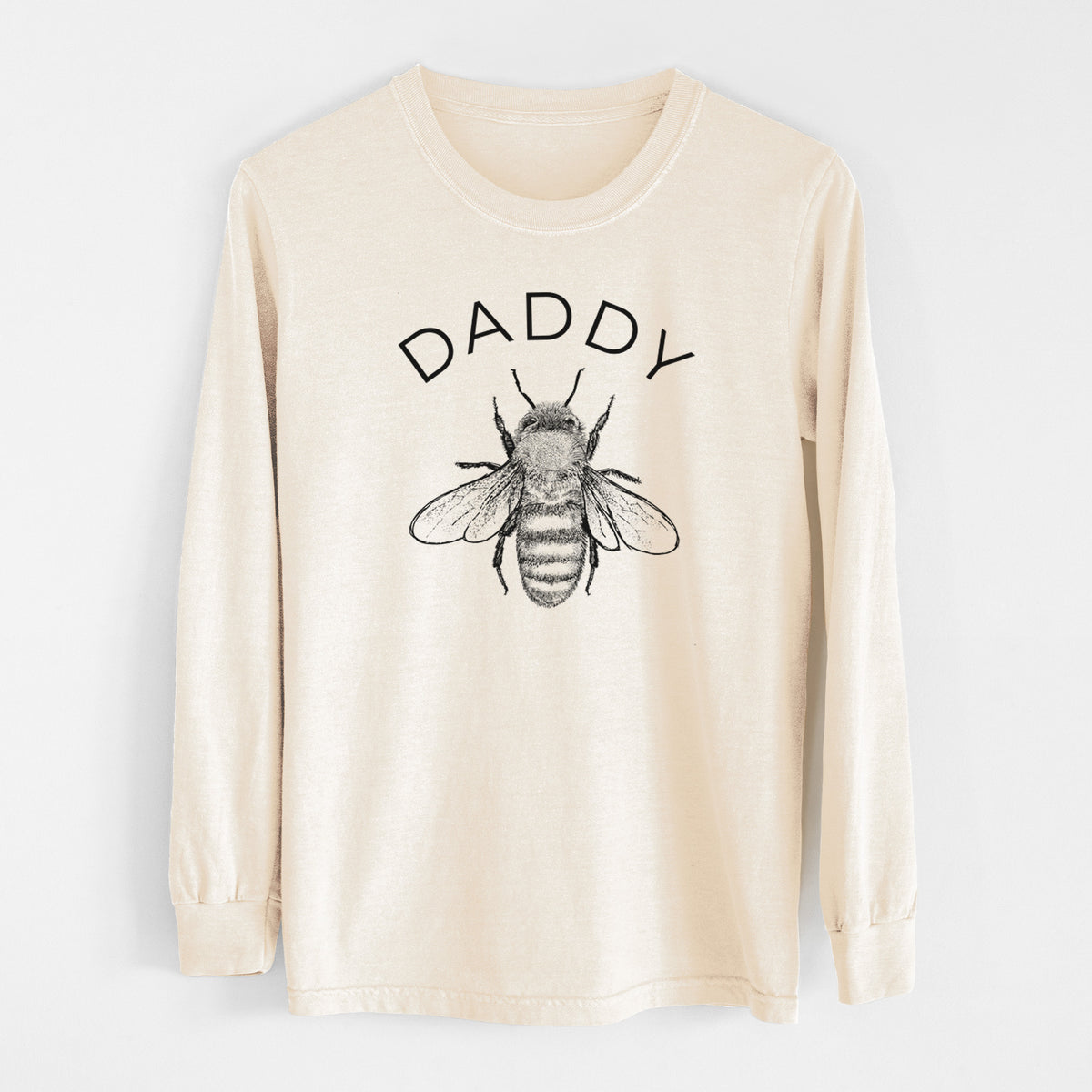 Daddy Bee - Unisex Comfort Colors 100% Cotton Long Sleeve
