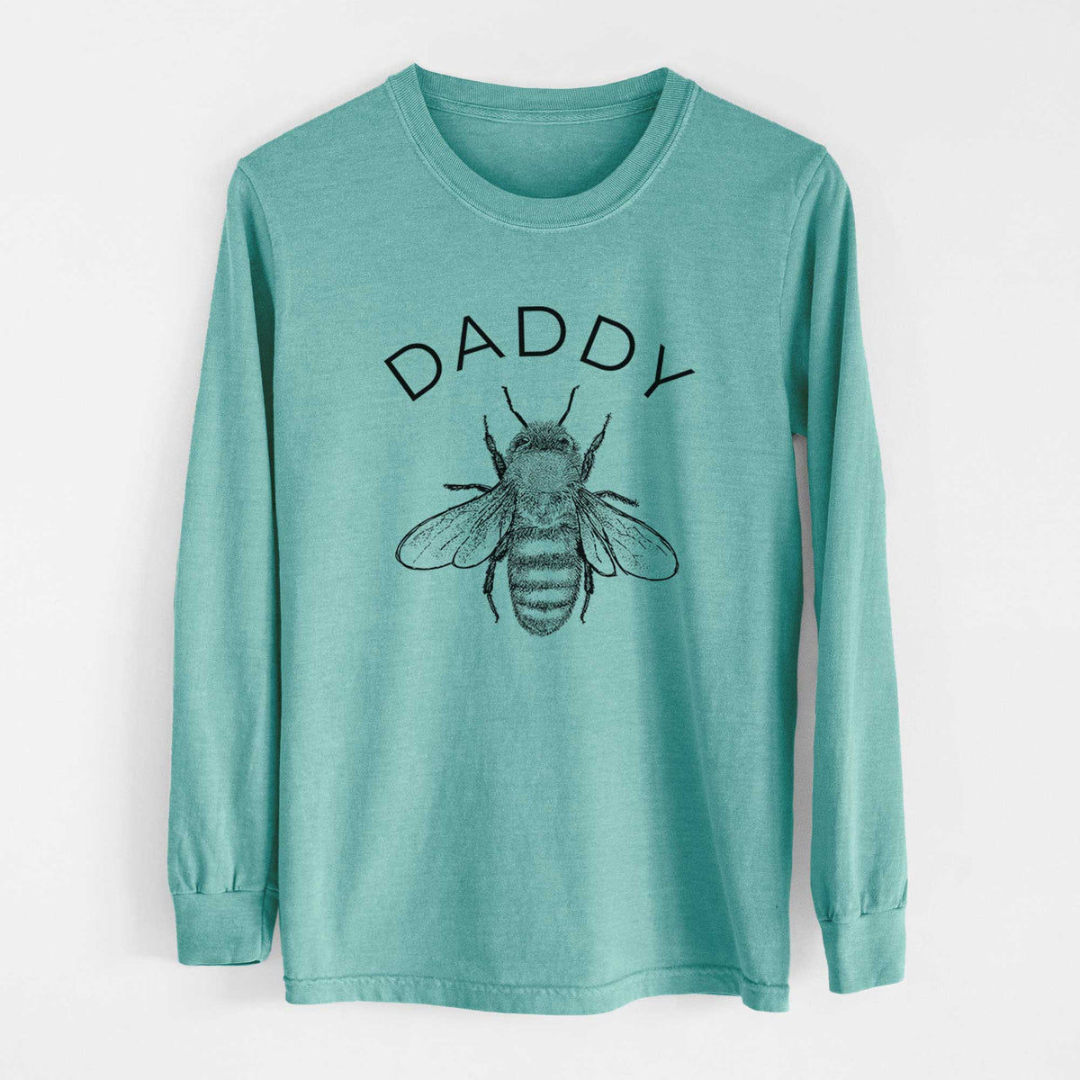 Daddy Bee - Men&#39;s Heavyweight 100% Cotton Long Sleeve