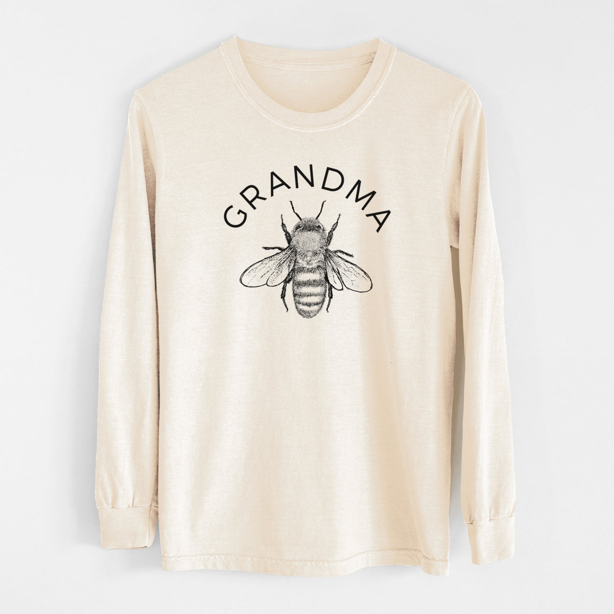 Grandma Bee - Unisex Comfort Colors 100% Cotton Long Sleeve