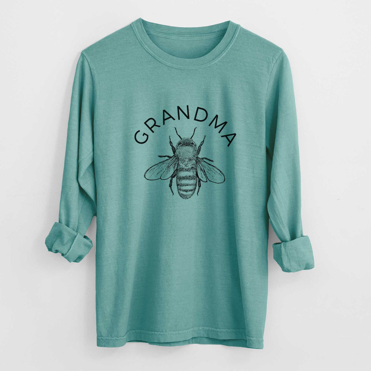 Grandma Bee - Men&#39;s Heavyweight 100% Cotton Long Sleeve