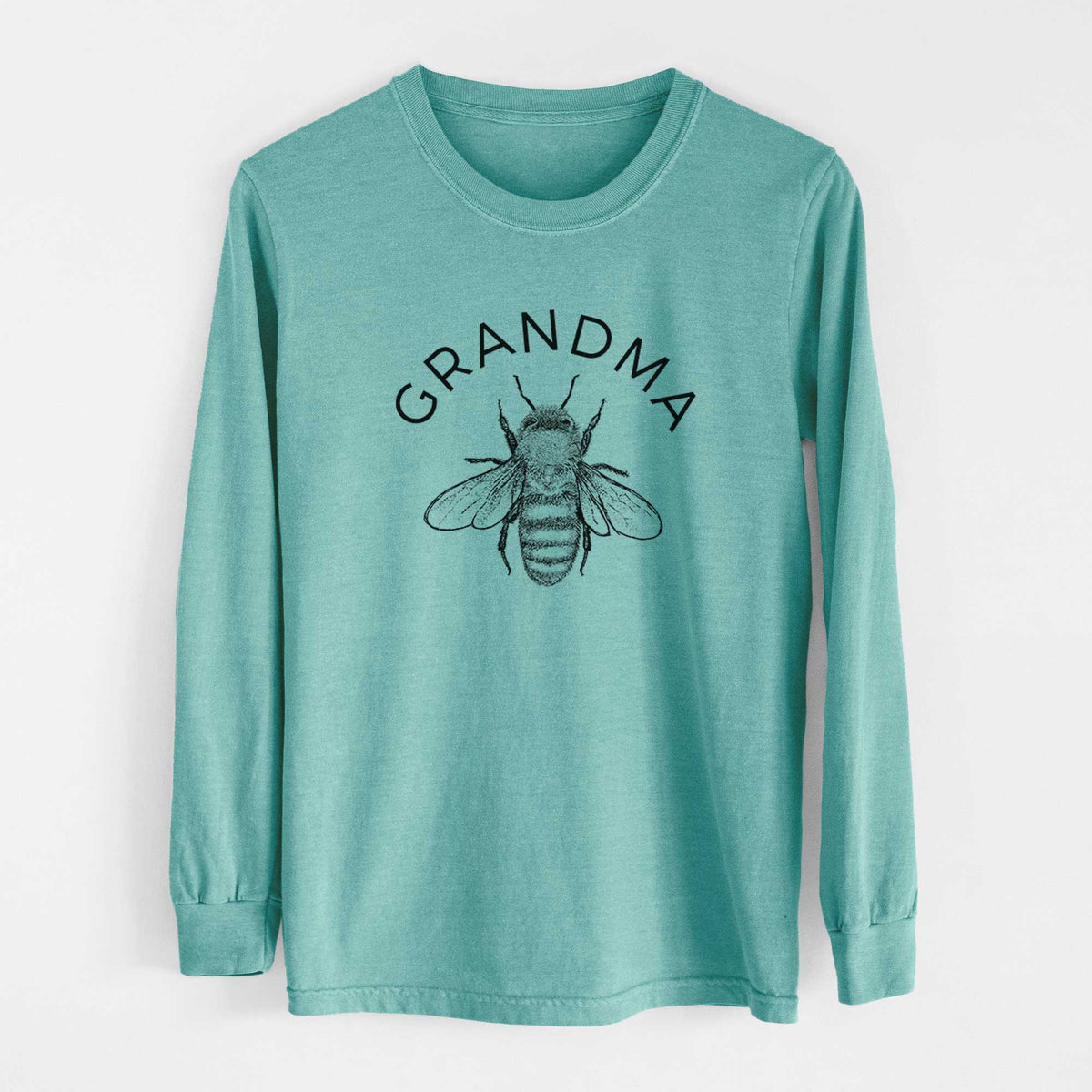 Grandma Bee - Men&#39;s Heavyweight 100% Cotton Long Sleeve