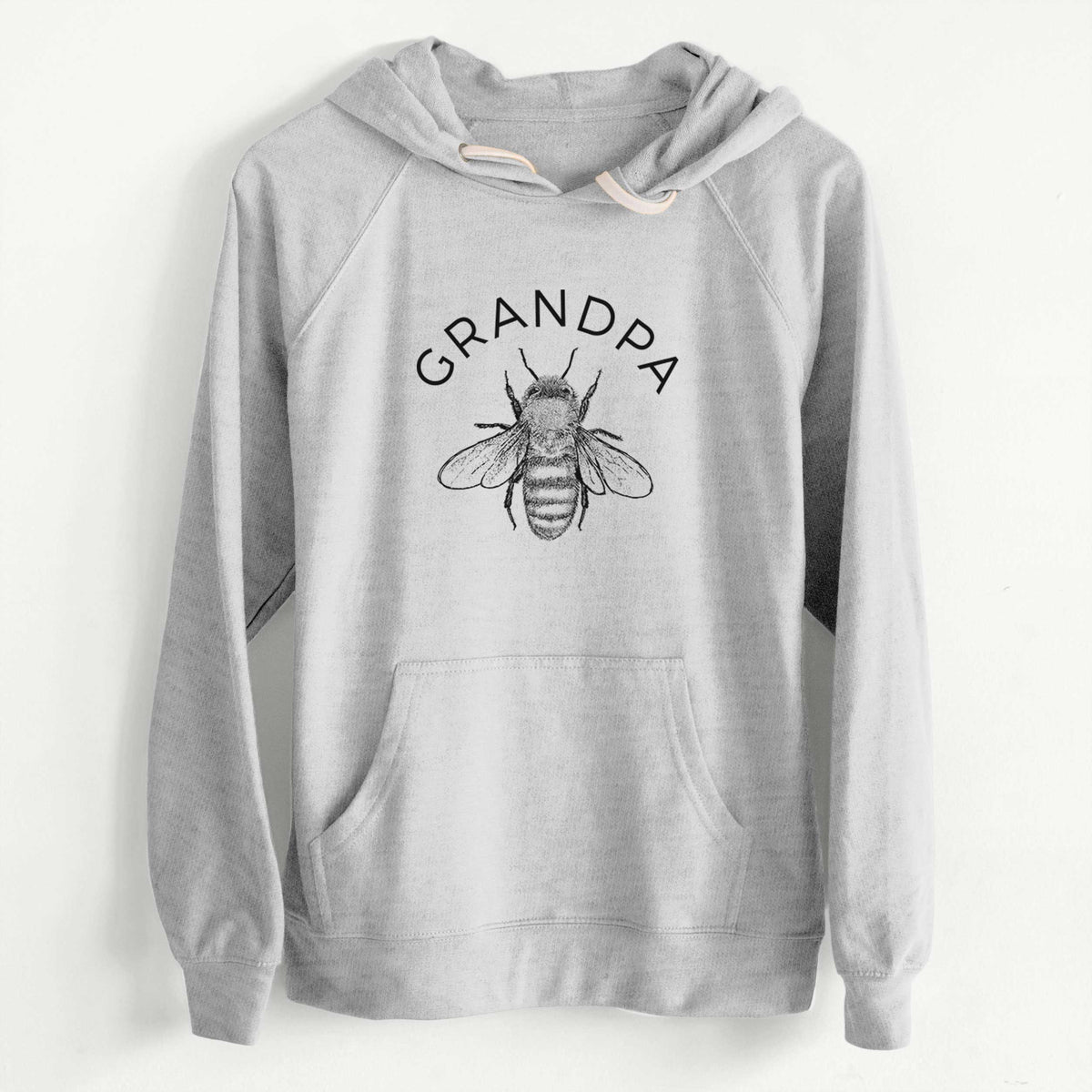 CLEARANCE - Grandpa Bee  - Unisex Slim Fit Loopback Terry Hoodie