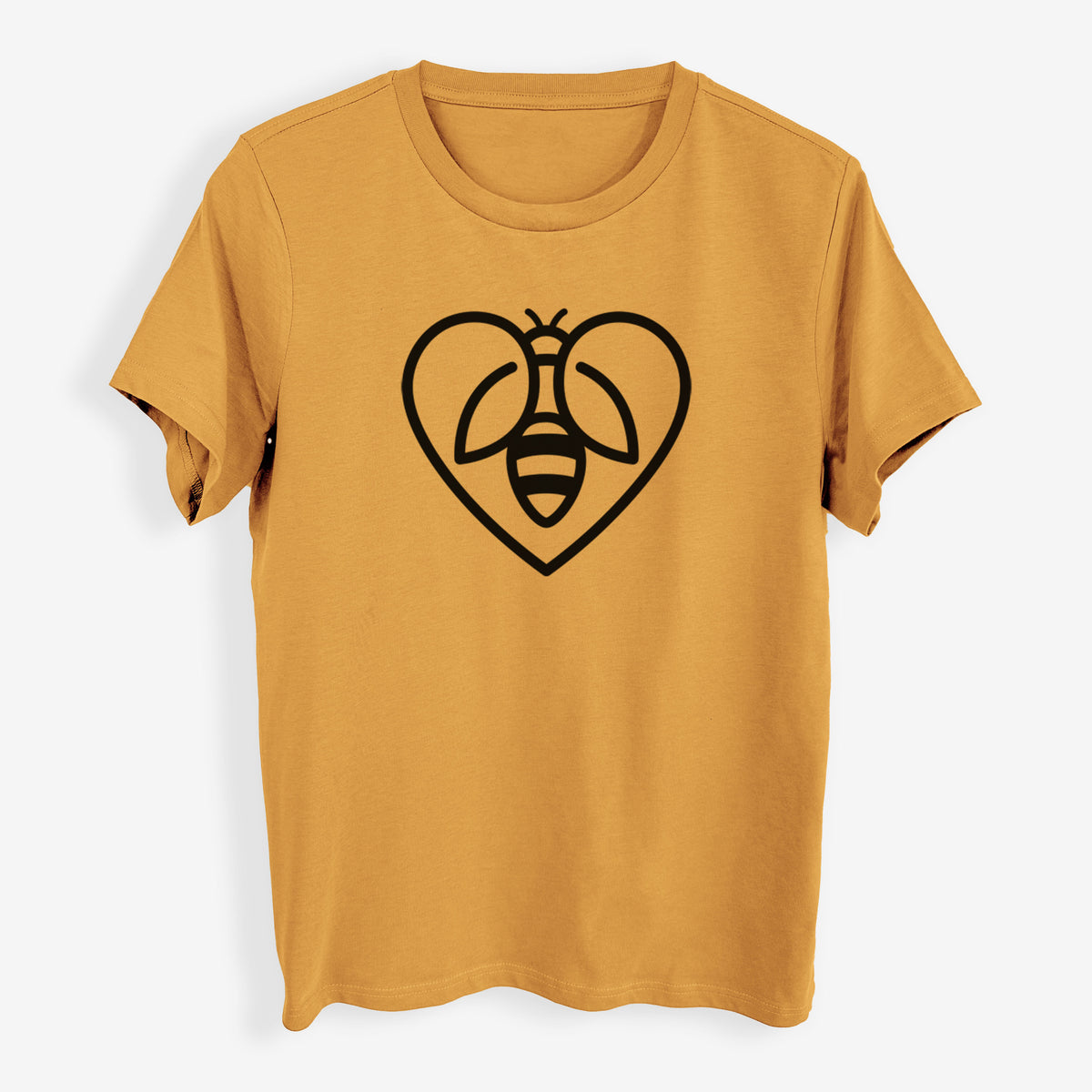 Bee Heart Icon - Womens Everyday Maple Tee