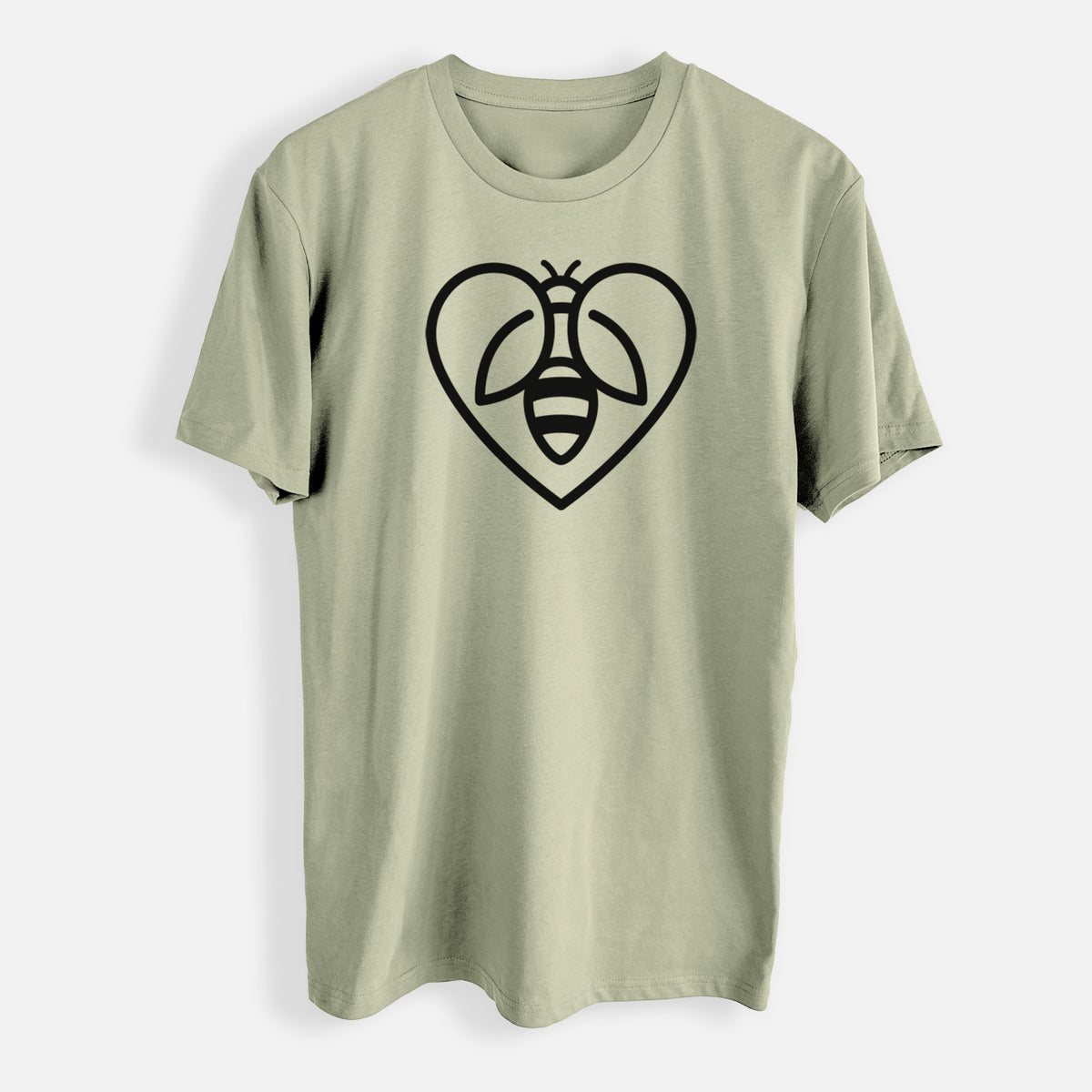 Bee Heart Icon - Mens Everyday Staple Tee