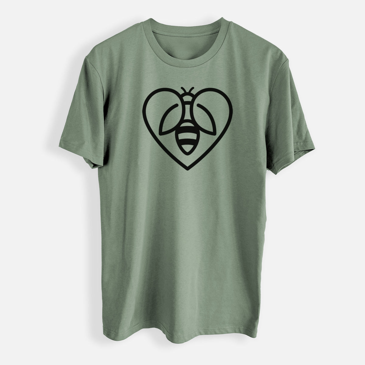 Bee Heart Icon - Mens Everyday Staple Tee