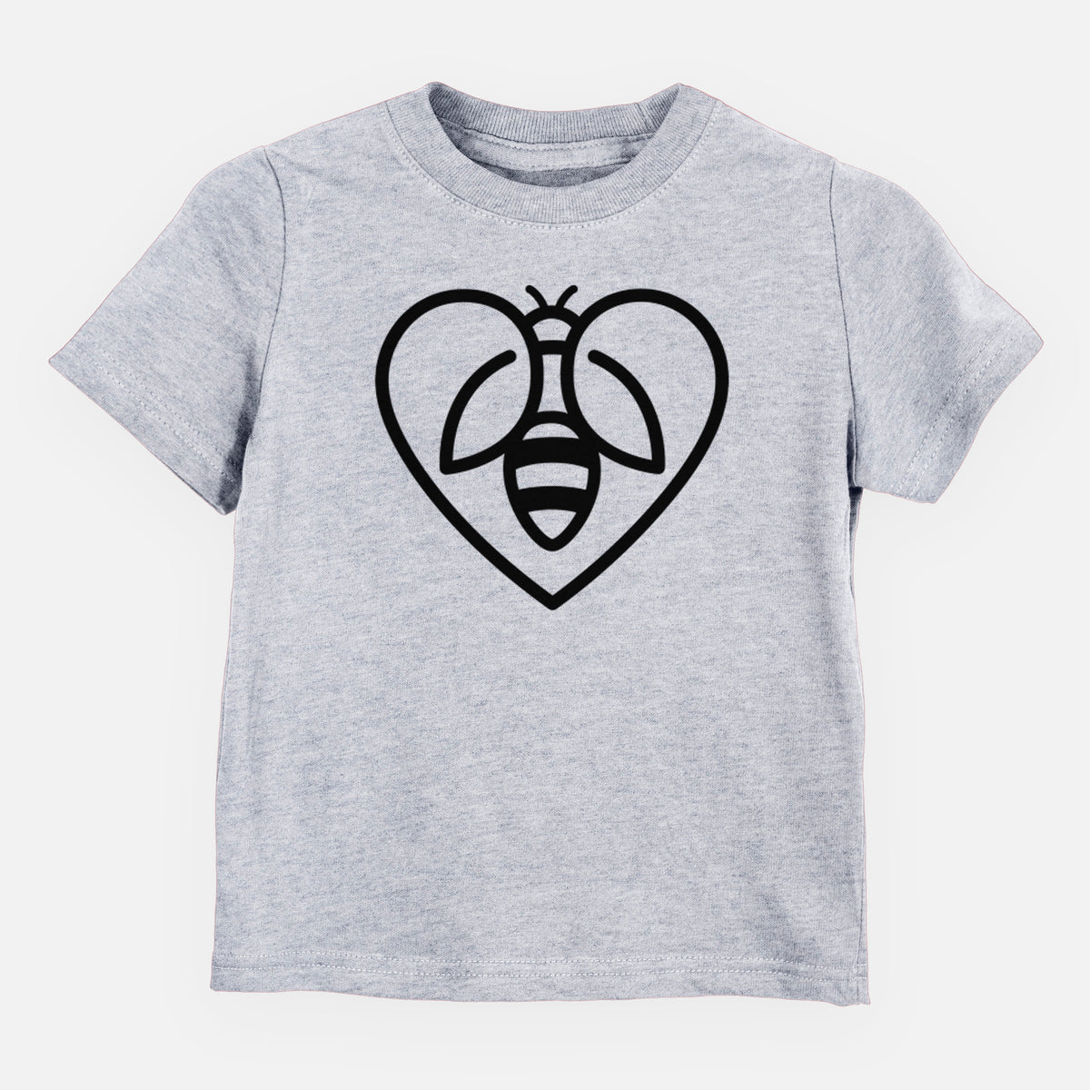 Bee Heart Icon - Toddler/Youth Shirt