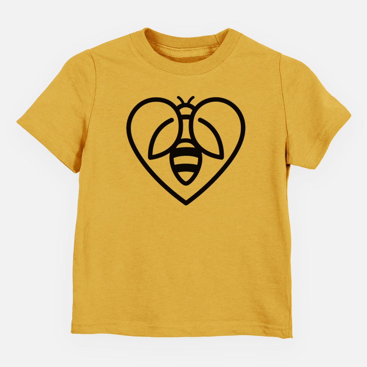Bee Heart Icon - Toddler/Youth Shirt
