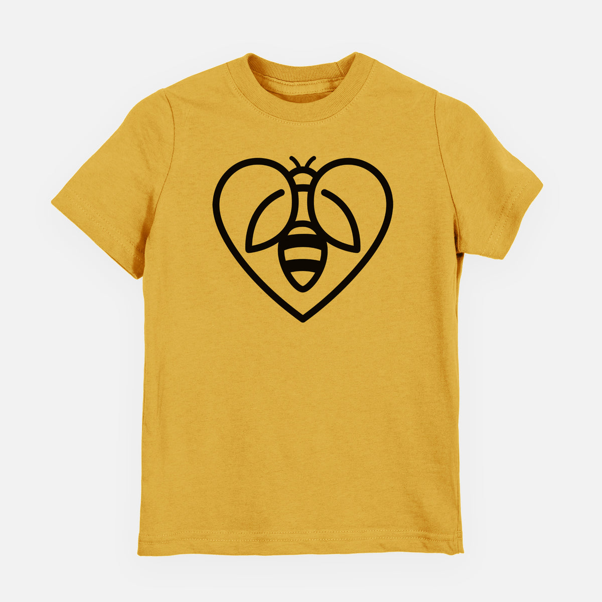 Bee Heart Icon - Toddler/Youth Shirt