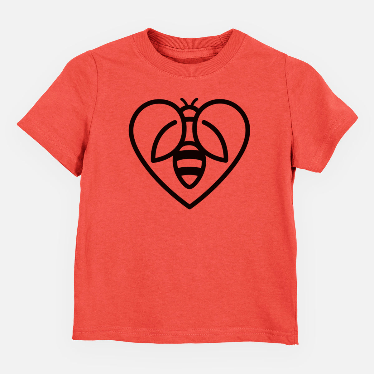 Bee Heart Icon - Toddler/Youth Shirt