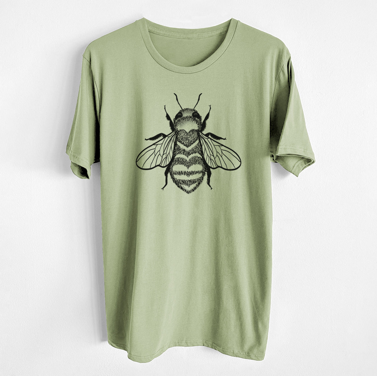 CLOSEOUT - Bee Love - Unisex Crewneck - Made in USA - 100% Organic Cotton