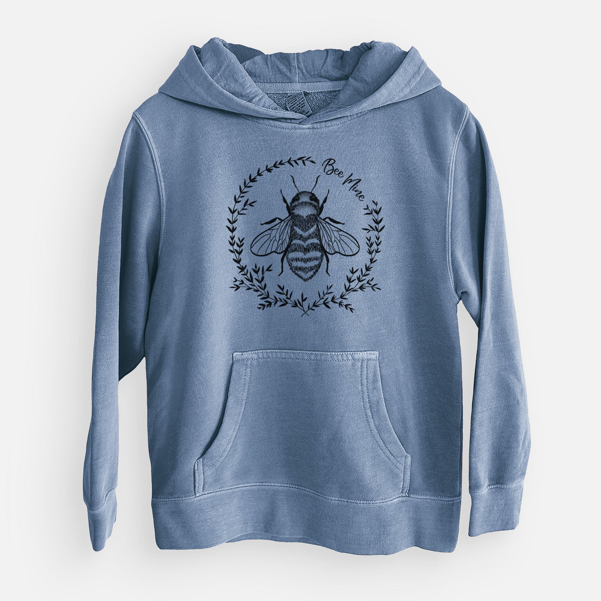 Bee Mine - Youth Pigment Dyed Hoodie