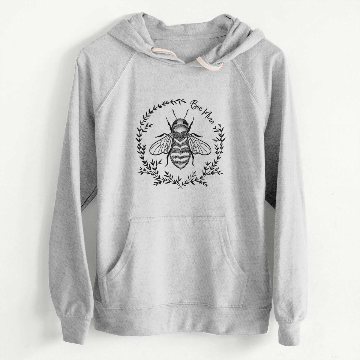 CLEARANCE - Bee Mine  - Unisex Slim Fit Loopback Terry Hoodie