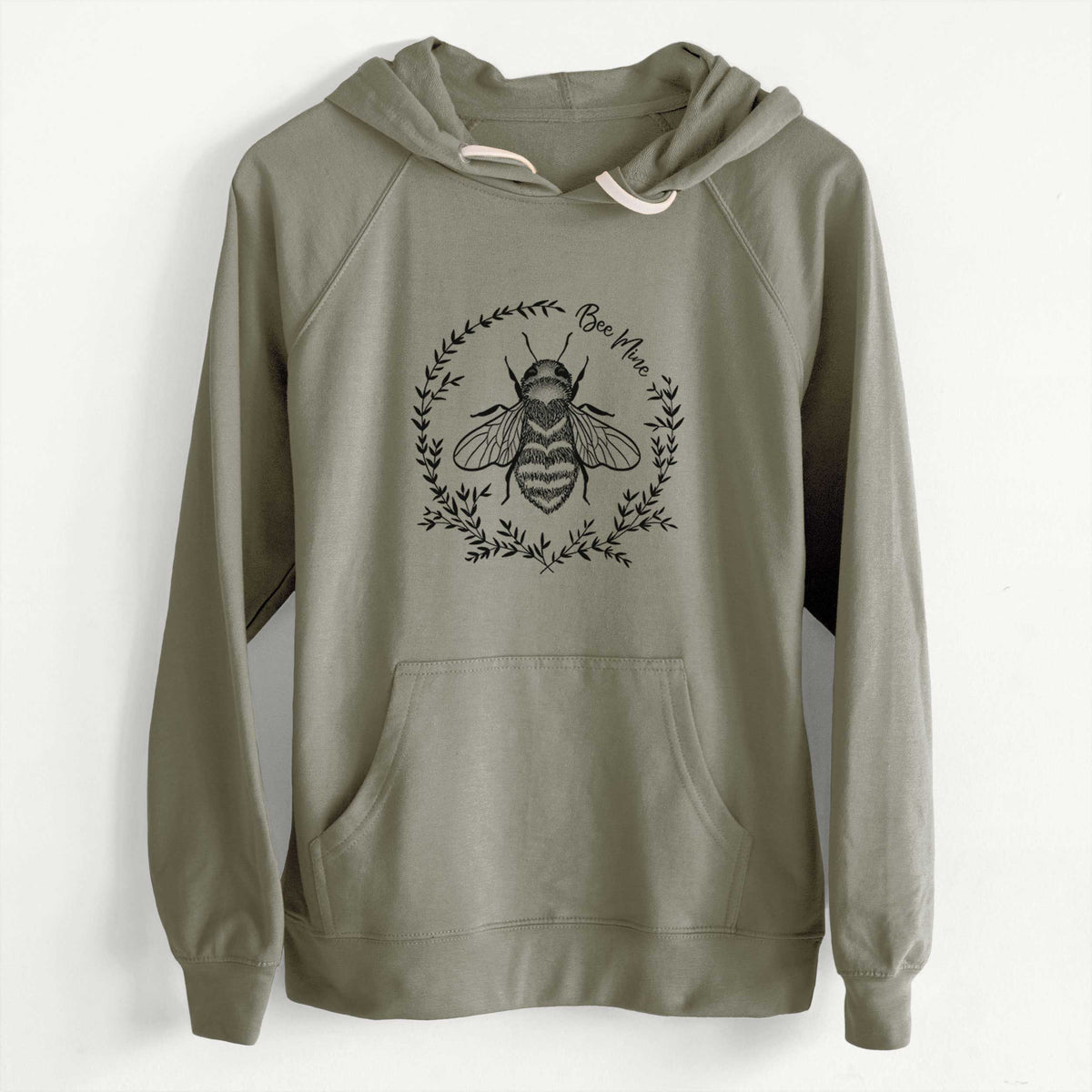 CLEARANCE - Bee Mine  - Unisex Slim Fit Loopback Terry Hoodie