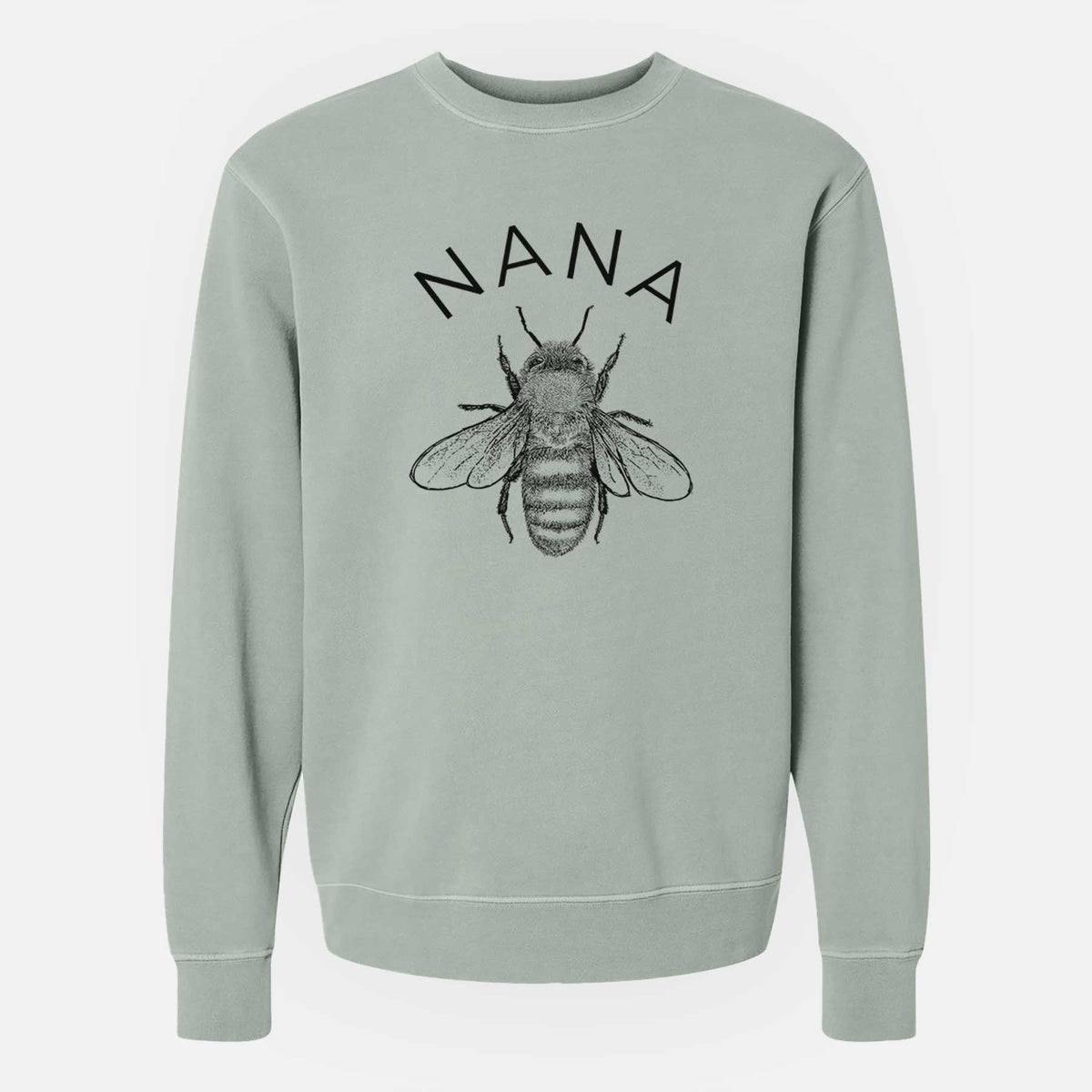 Nana Bee - Unisex Pigment Dyed Crew Sweatshirt