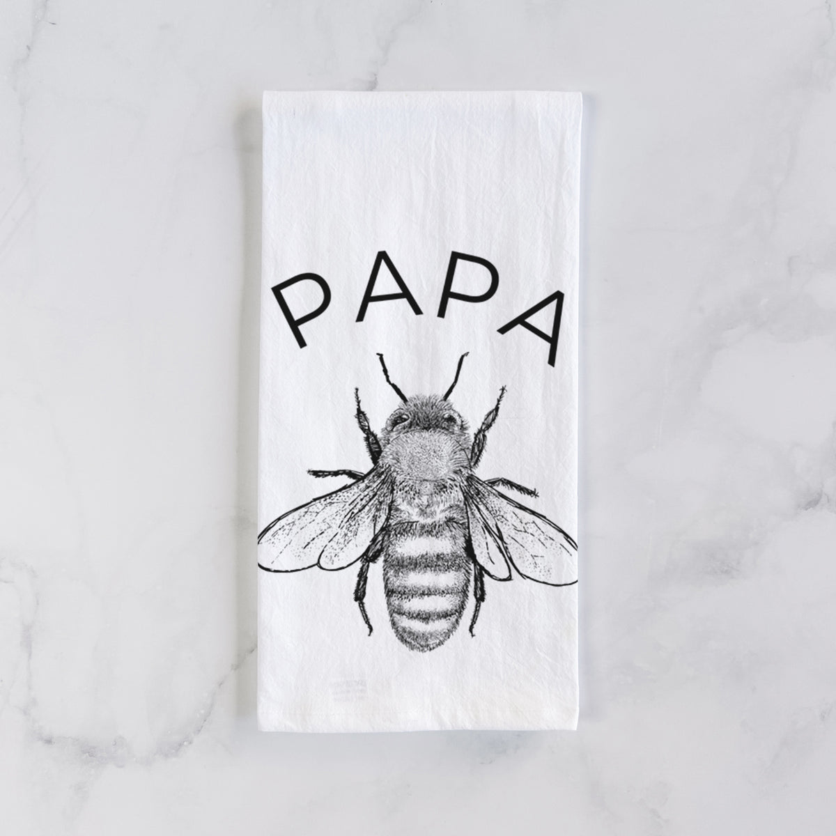 Papa Bee Tea Towel