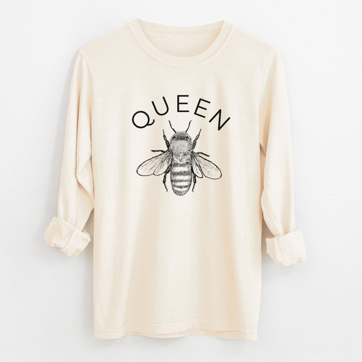 Queen Bee - Unisex Comfort Colors 100% Cotton Long Sleeve