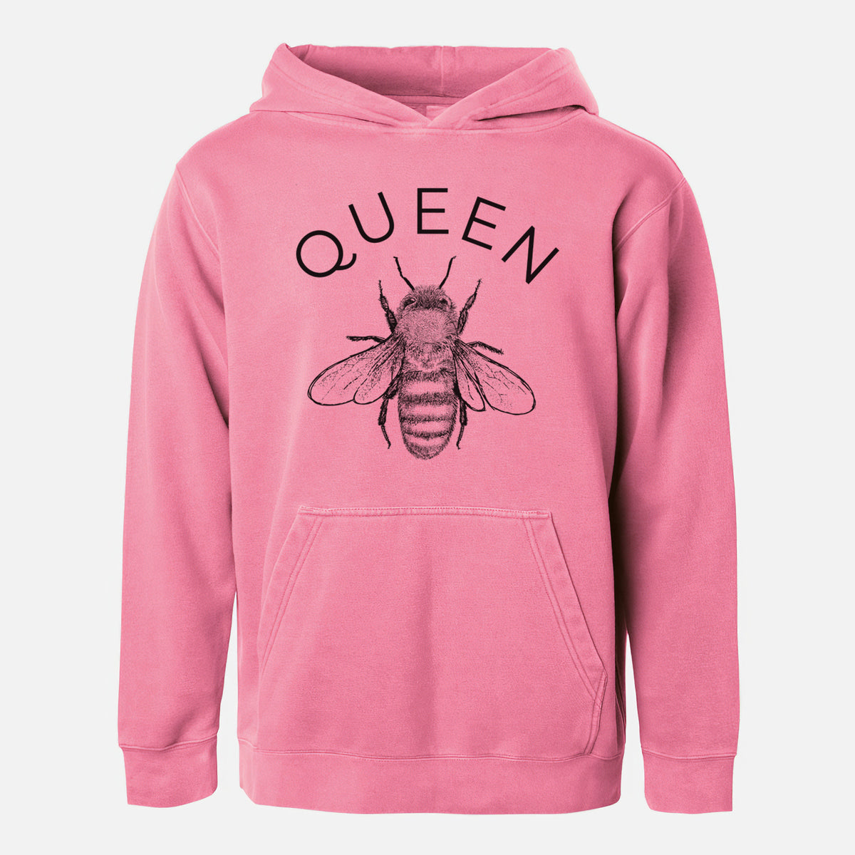 Queen Bee - Youth Pigment Dyed Hoodie