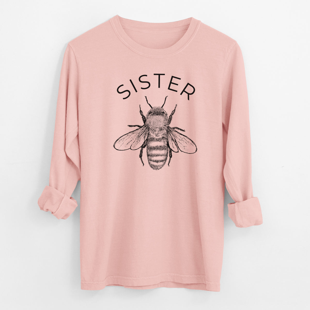 Sister Bee - Men&#39;s Heavyweight 100% Cotton Long Sleeve