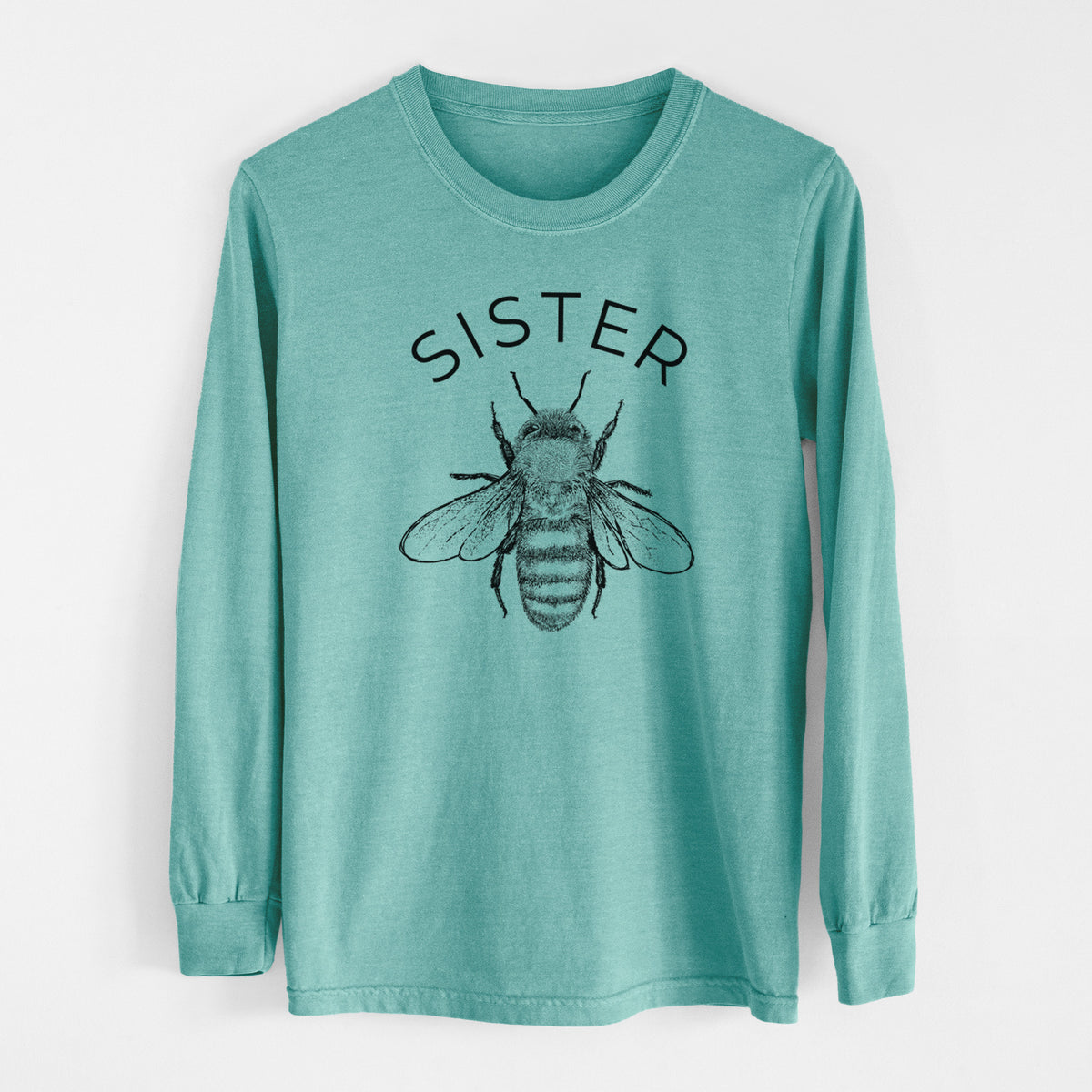 Sister Bee - Men&#39;s Heavyweight 100% Cotton Long Sleeve