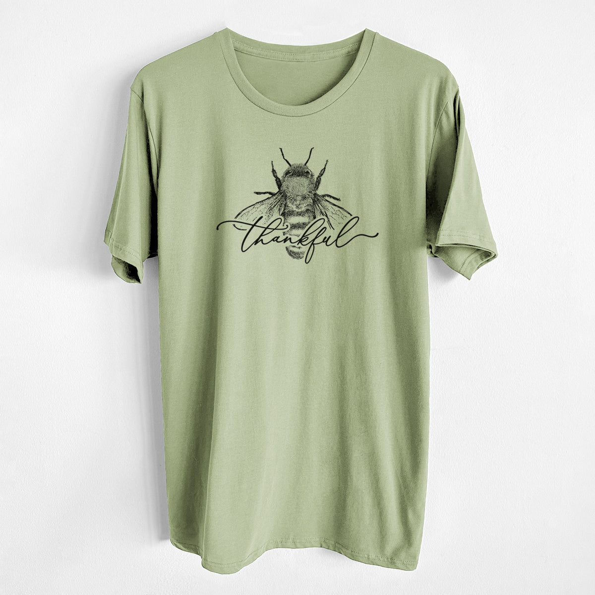 CLOSEOUT - Bee Thankful - Unisex Crewneck - Made in USA - 100% Organic Cotton