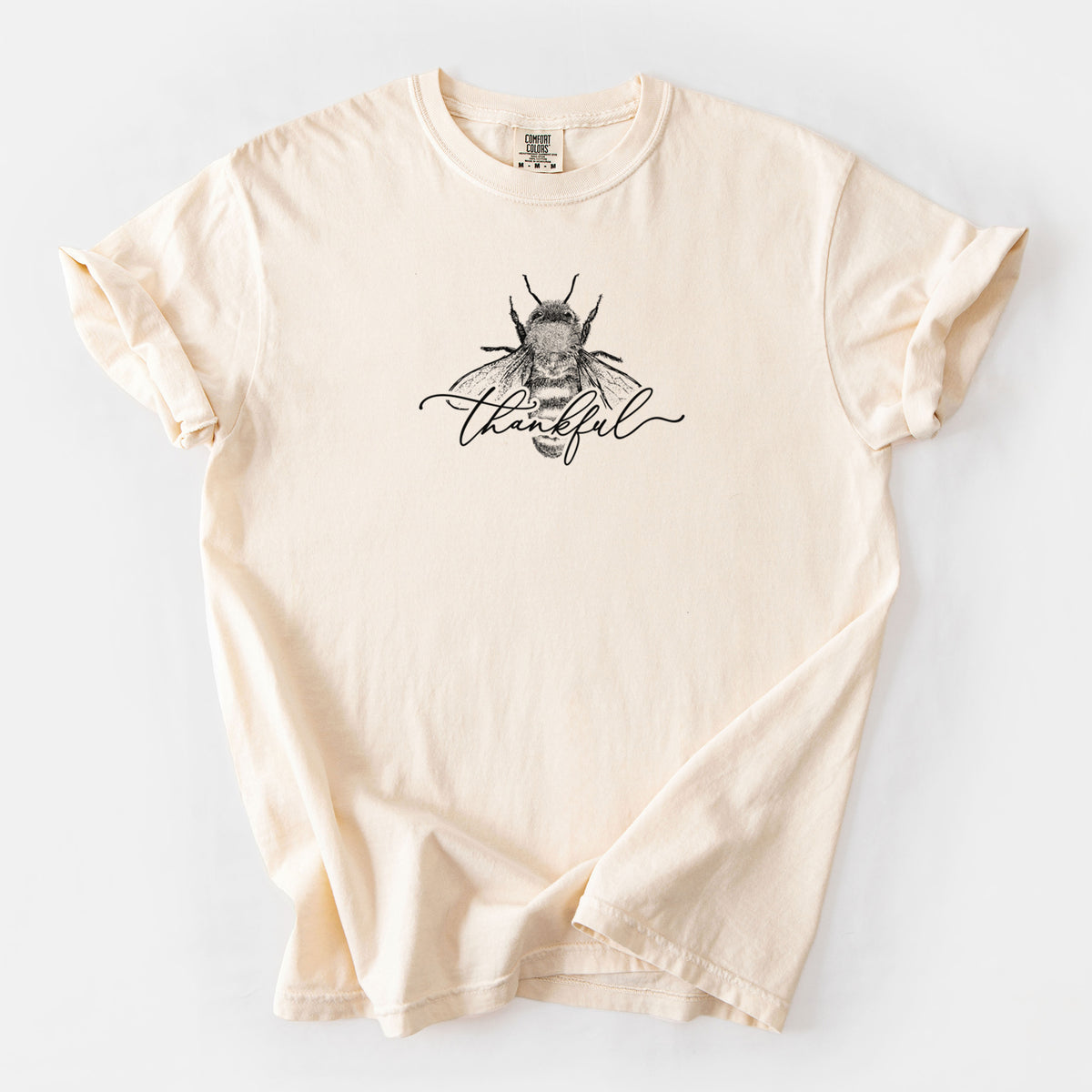 Bee Thankful - Unisex Comfort Colors Garment-Dyed Heavyweight T-shirt
