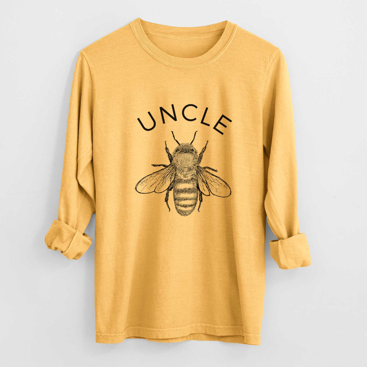 Uncle Bee - Men&#39;s Heavyweight 100% Cotton Long Sleeve