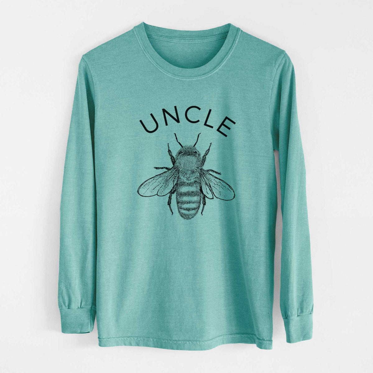 Uncle Bee - Men&#39;s Heavyweight 100% Cotton Long Sleeve