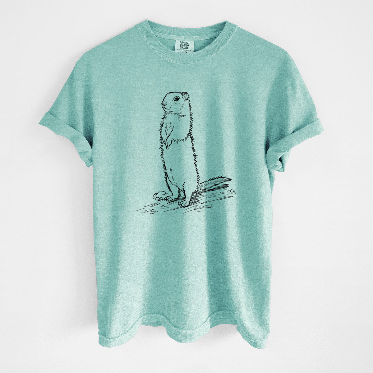 Belding&#39;s Ground Squirrel - Urocitellus beldingi - Unisex Comfort Colors Garment-Dyed Heavyweight T-shirt