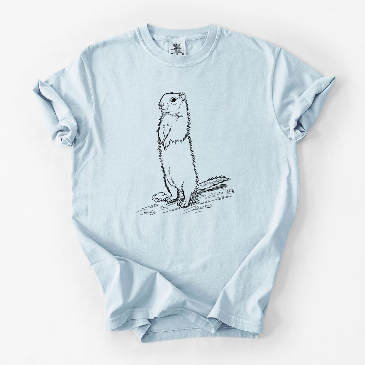 Belding&#39;s Ground Squirrel - Urocitellus beldingi - Unisex Comfort Colors Garment-Dyed Heavyweight T-shirt