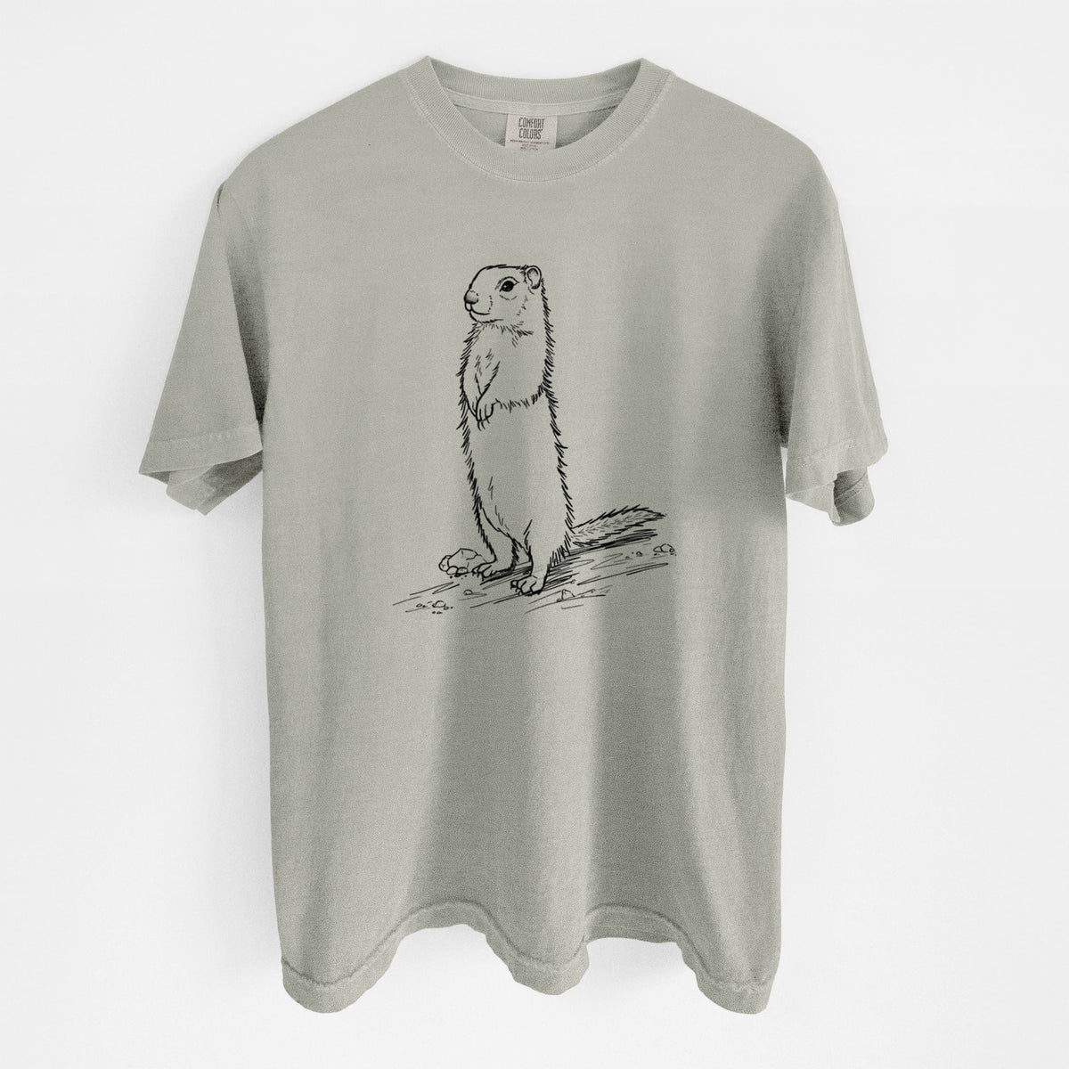 Belding&#39;s Ground Squirrel - Urocitellus beldingi - Unisex Comfort Colors Garment-Dyed Heavyweight T-shirt