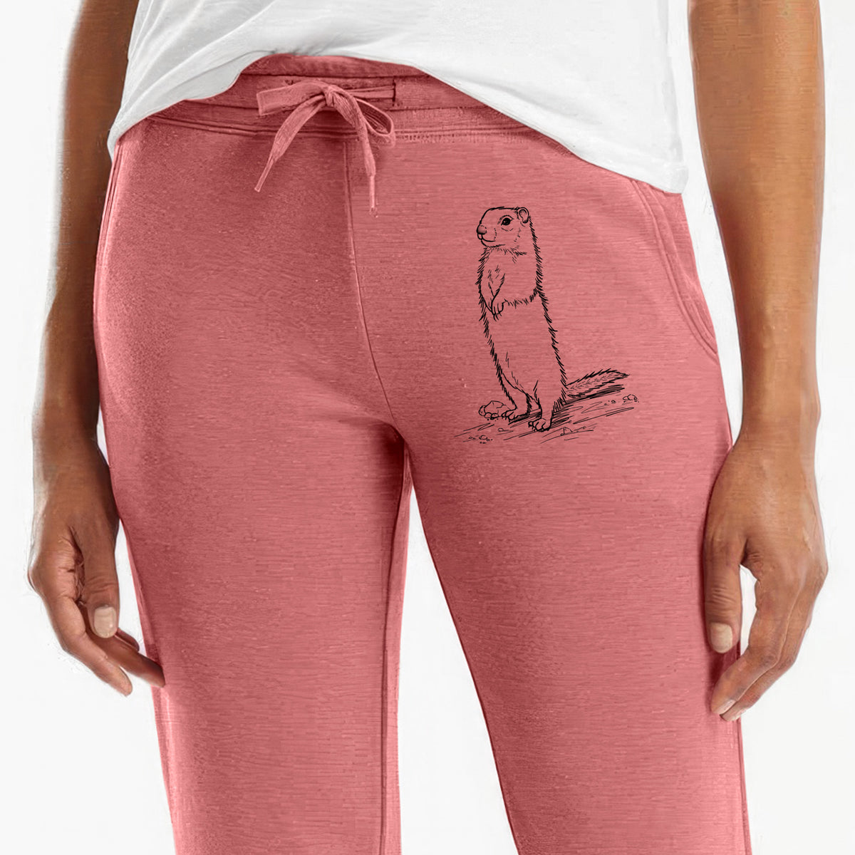 Belding&#39;s Ground Squirrel - Urocitellus beldingi - Women&#39;s Cali Wave Jogger Sweatpants
