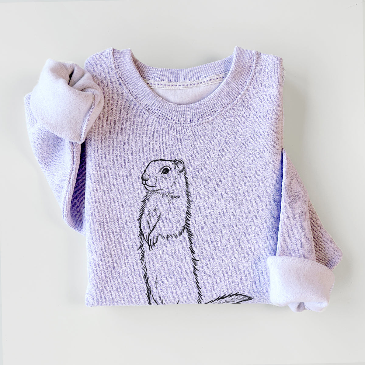 Belding&#39;s Ground Squirrel - Urocitellus beldingi - Knit Sweatshirt