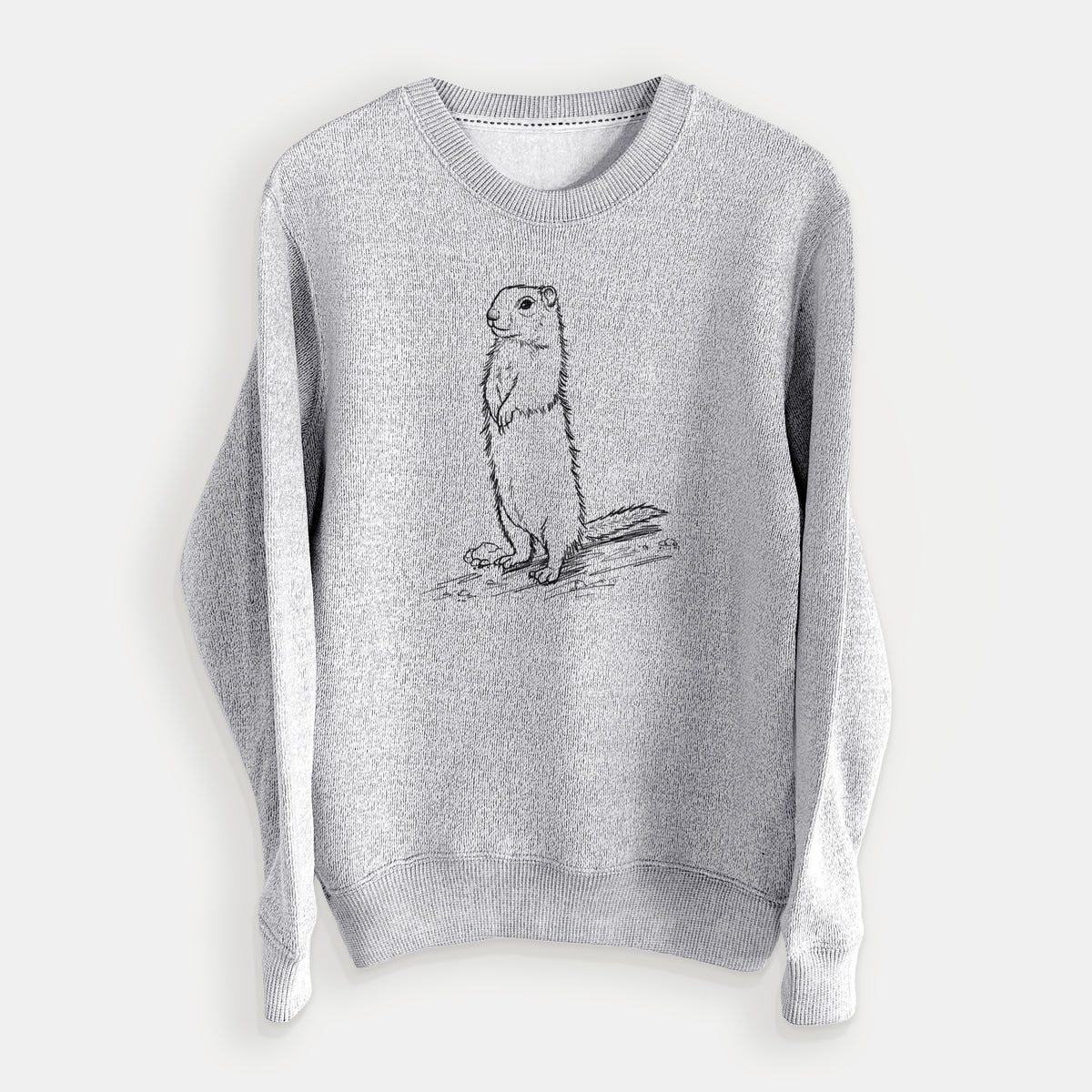 Belding&#39;s Ground Squirrel - Urocitellus beldingi - Knit Sweatshirt