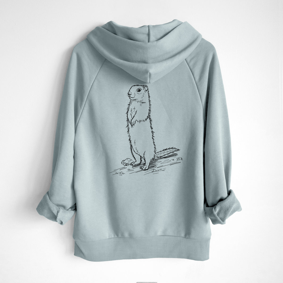 Belding&#39;s Ground Squirrel - Urocitellus beldingi - UltraLuxe Heavyweight French Terry Hoodie