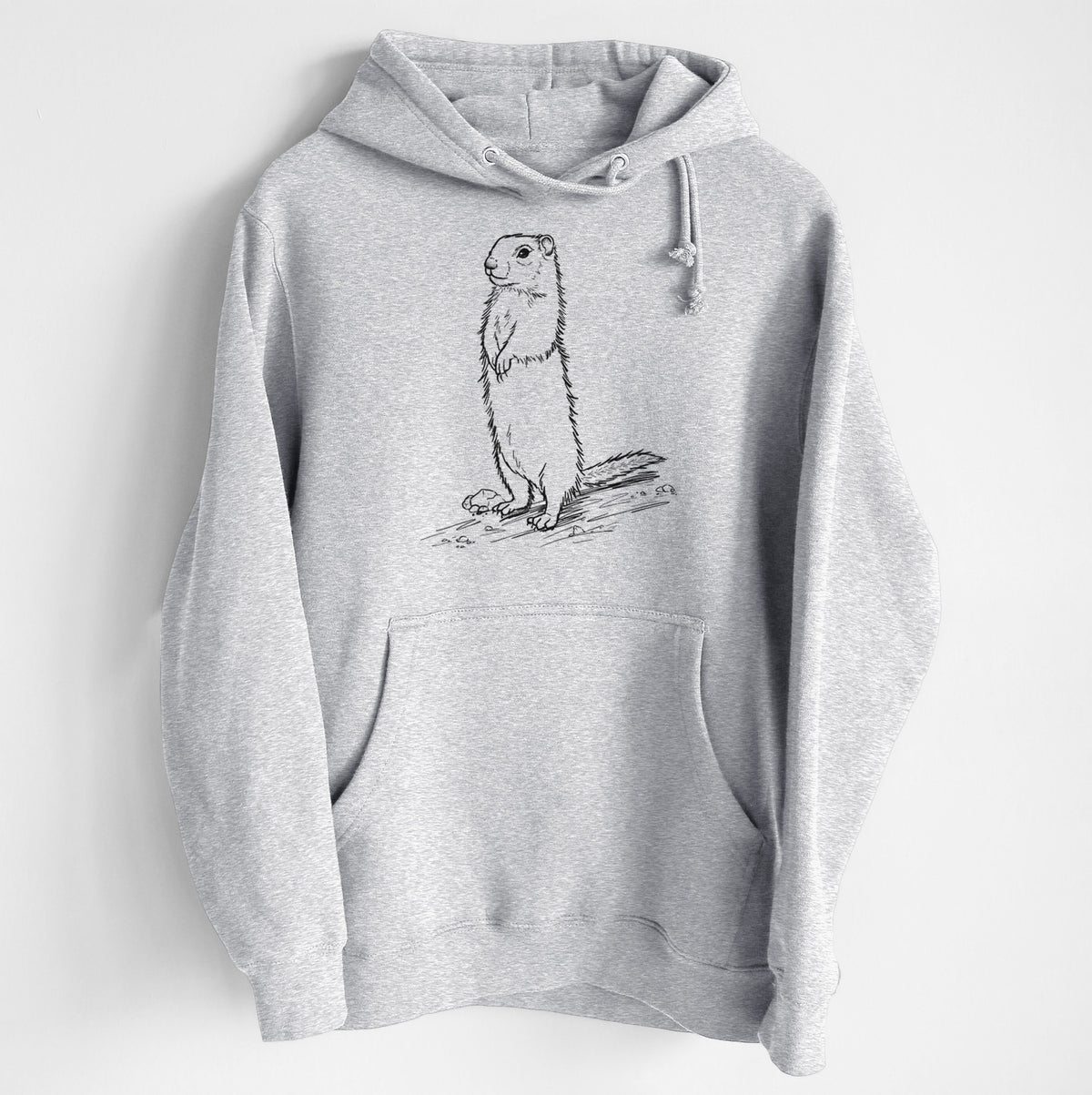 Belding&#39;s Ground Squirrel - Urocitellus beldingi - Heavyweight Fleece Hoodie