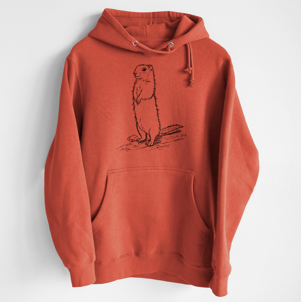 Belding&#39;s Ground Squirrel - Urocitellus beldingi - Heavyweight Fleece Hoodie