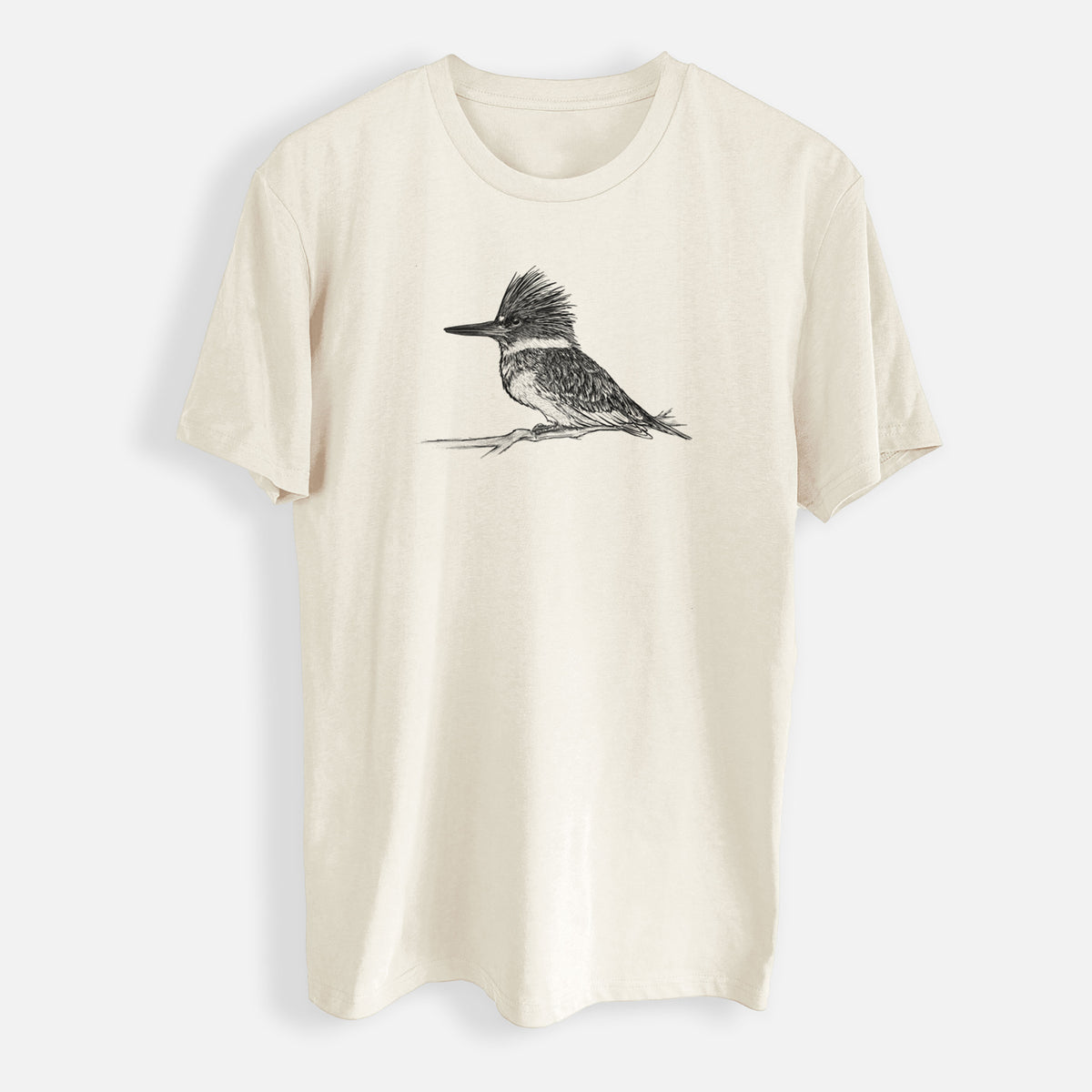 Belted Kingfisher - Megaceryle alcyon - Mens Everyday Staple Tee