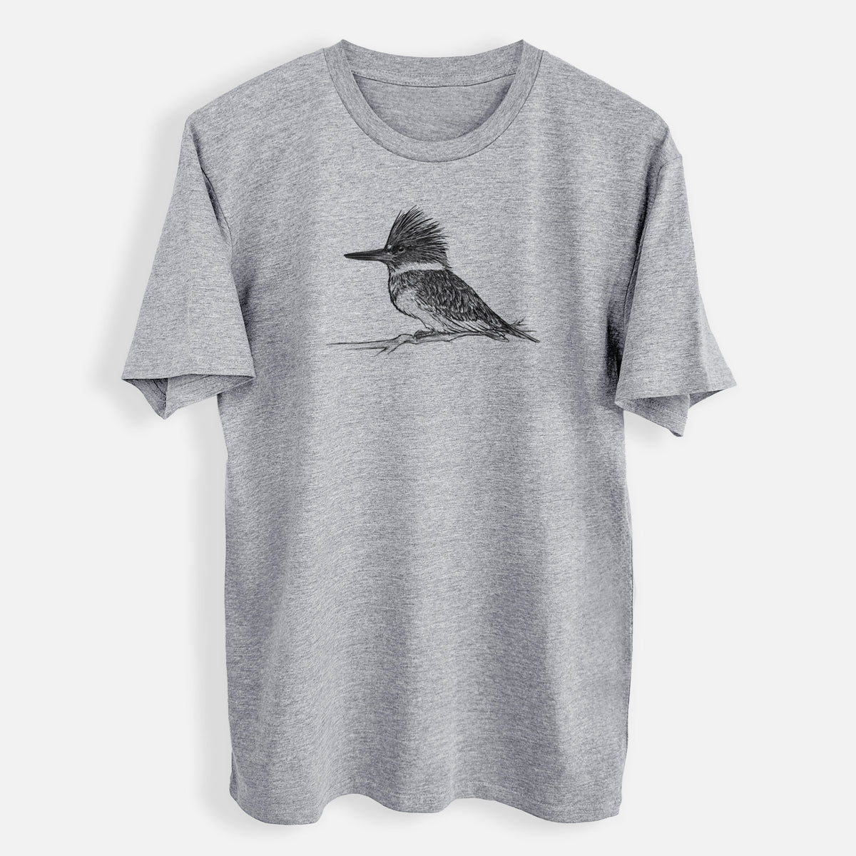 Belted Kingfisher - Megaceryle alcyon - Mens Everyday Staple Tee