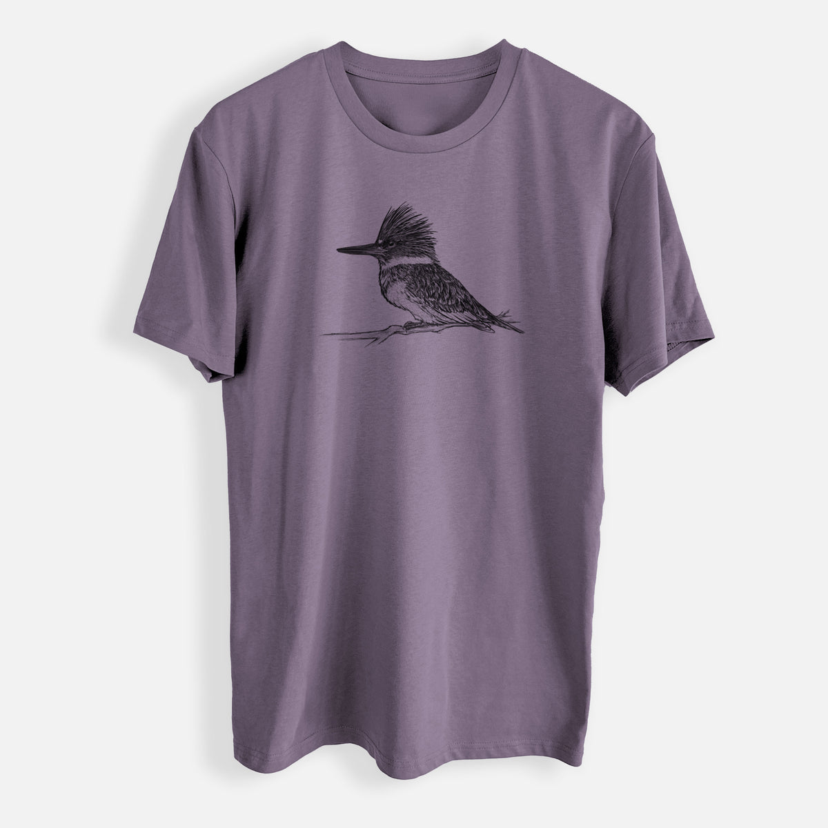 Belted Kingfisher - Megaceryle alcyon - Mens Everyday Staple Tee