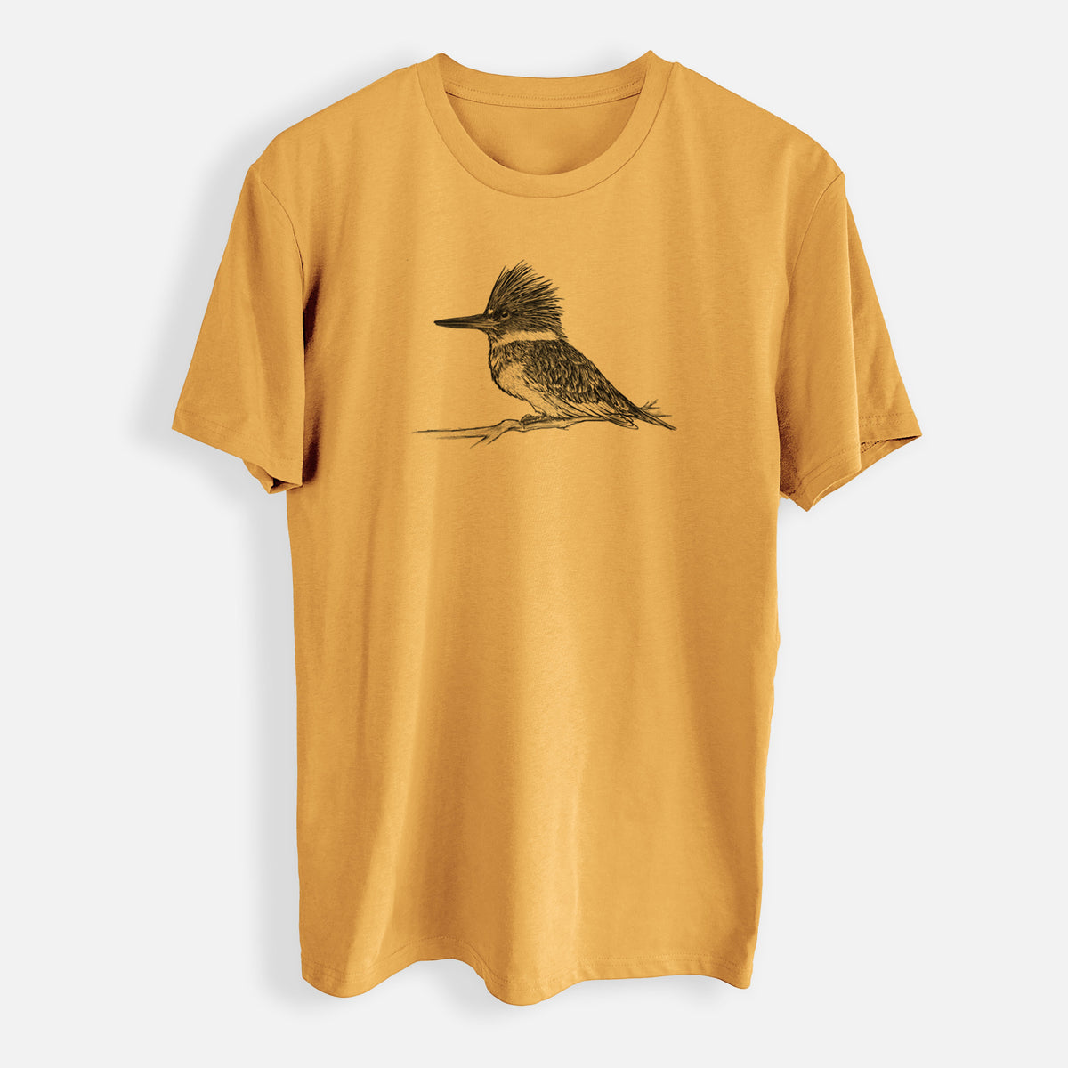 Belted Kingfisher - Megaceryle alcyon - Mens Everyday Staple Tee