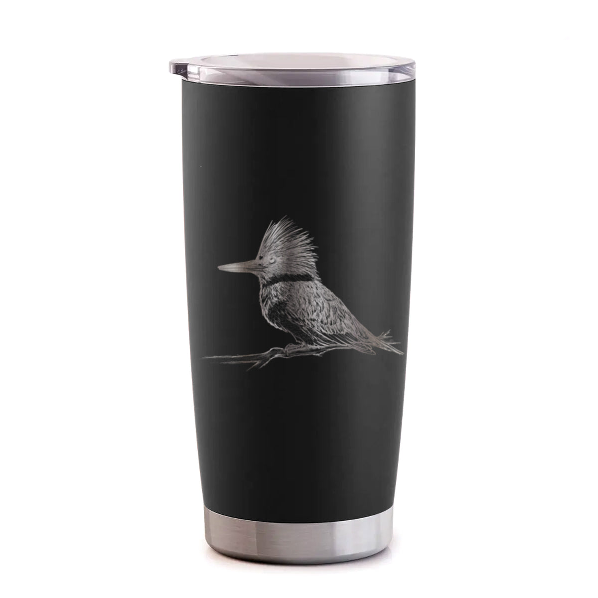 Belted Kingfisher - Megaceryle alcyon - 20oz Polar Insulated Tumbler