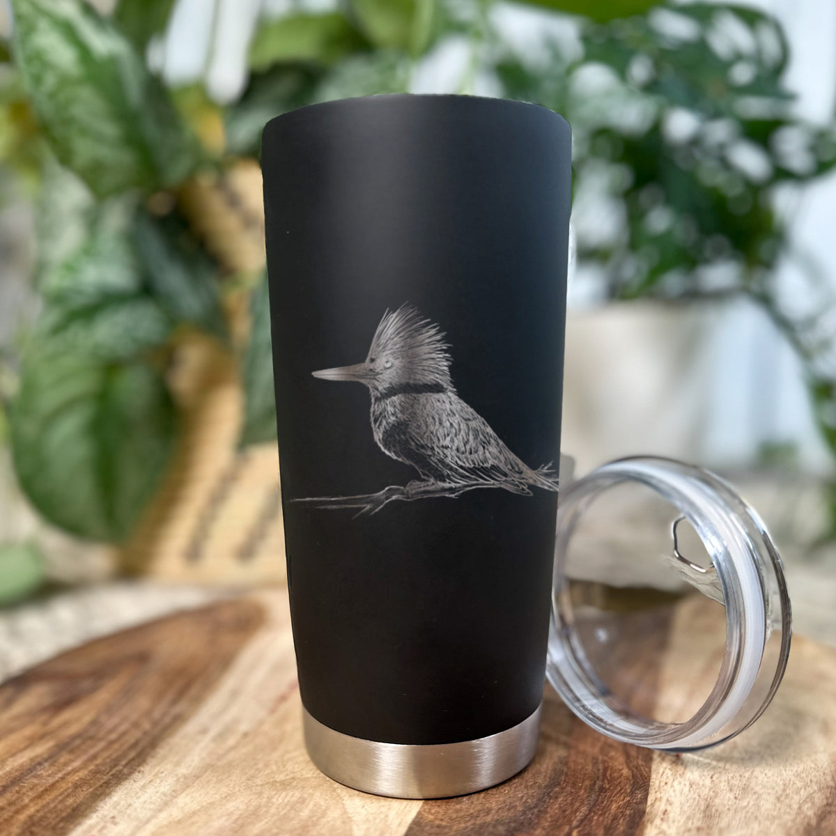 Belted Kingfisher - Megaceryle alcyon - 20oz Polar Insulated Tumbler