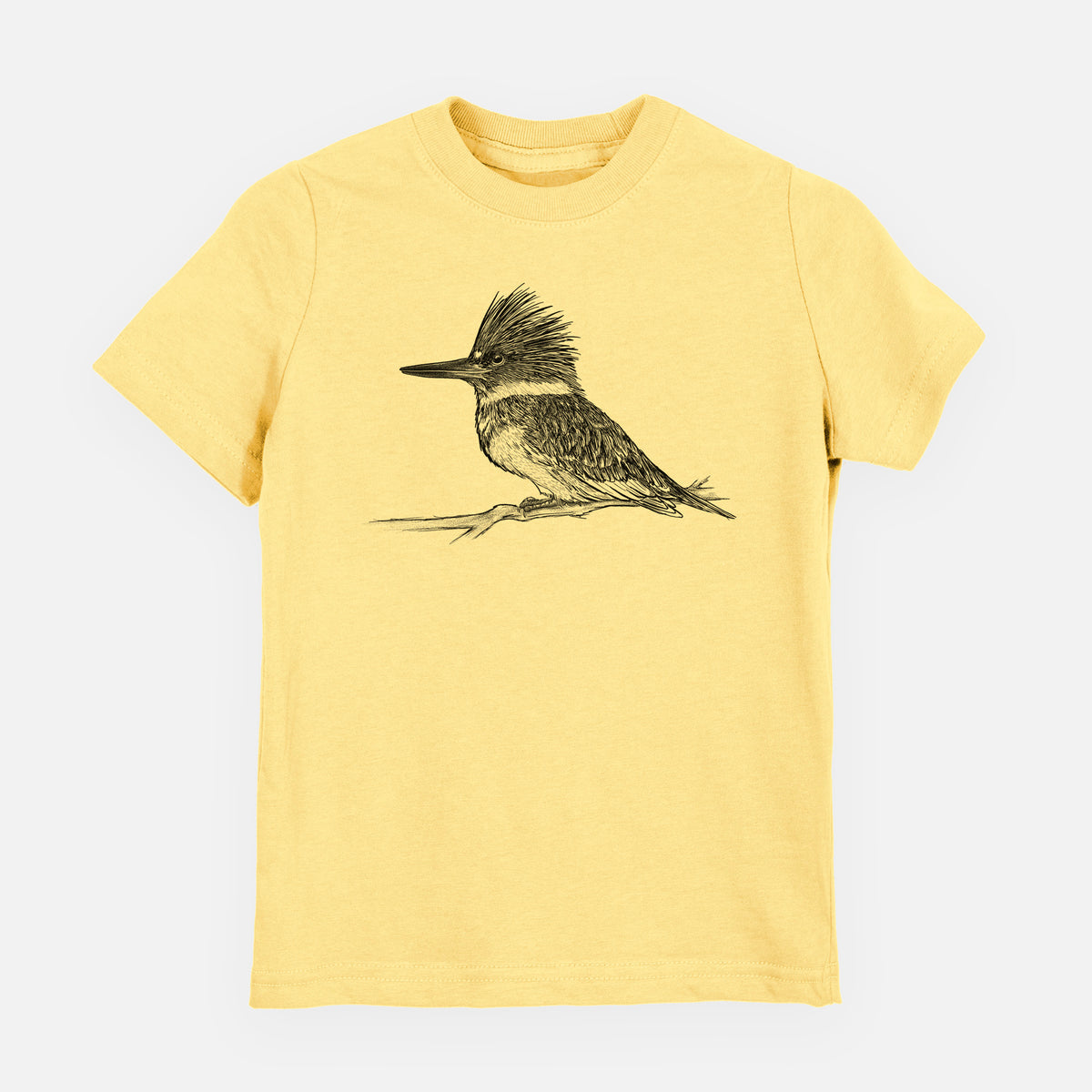 Belted Kingfisher - Megaceryle alcyon - Youth Shirt