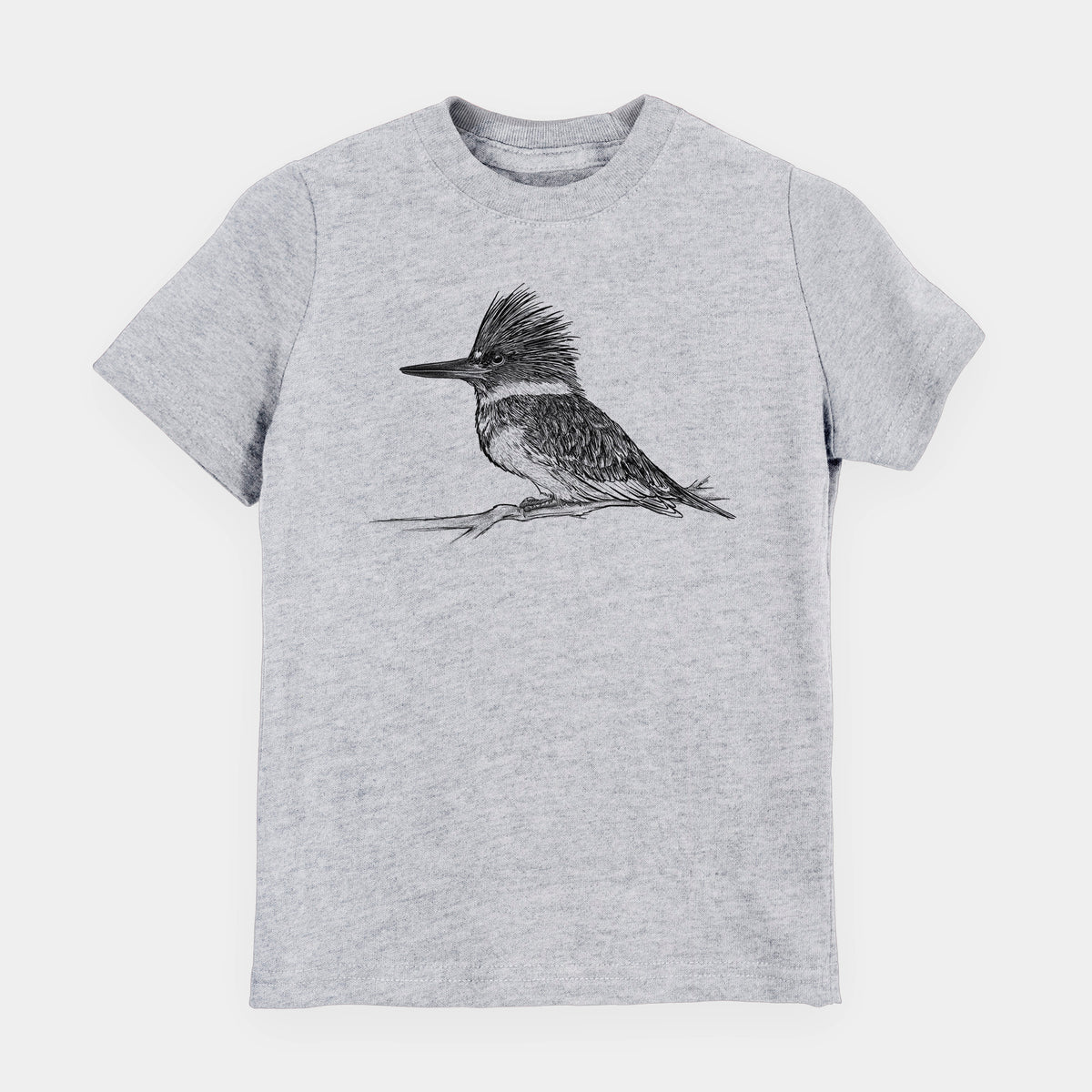 Belted Kingfisher - Megaceryle alcyon - Youth Shirt