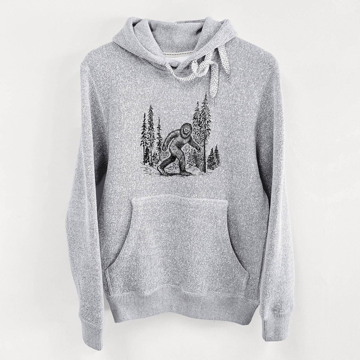 Bigfoot in the Woods - Knit Hoodie