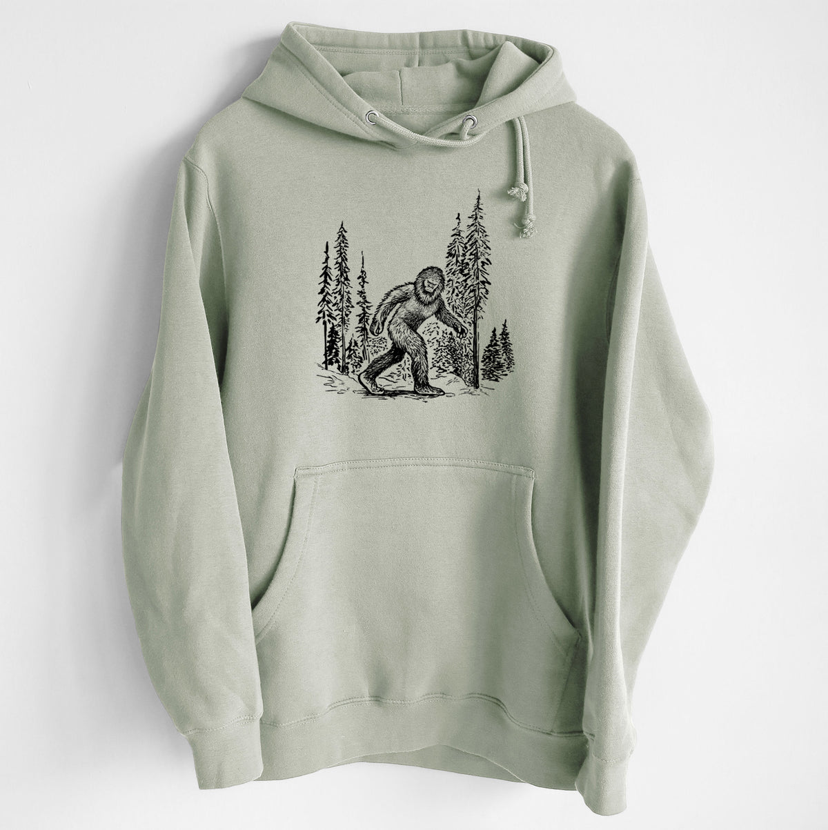 Bigfoot in the Woods - Heavyweight Fleece Hoodie
