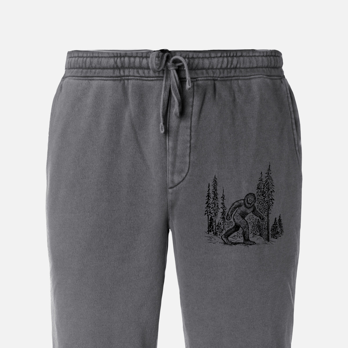 Bigfoot in the Woods - Unisex Pigment Dyed Sweatpants