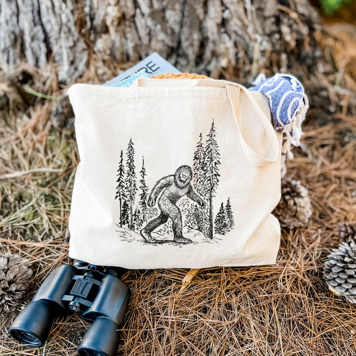 Bigfoot in the Woods - Tote Bag